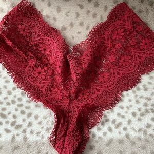 Victoria’s Secret Red Boy Short Panties